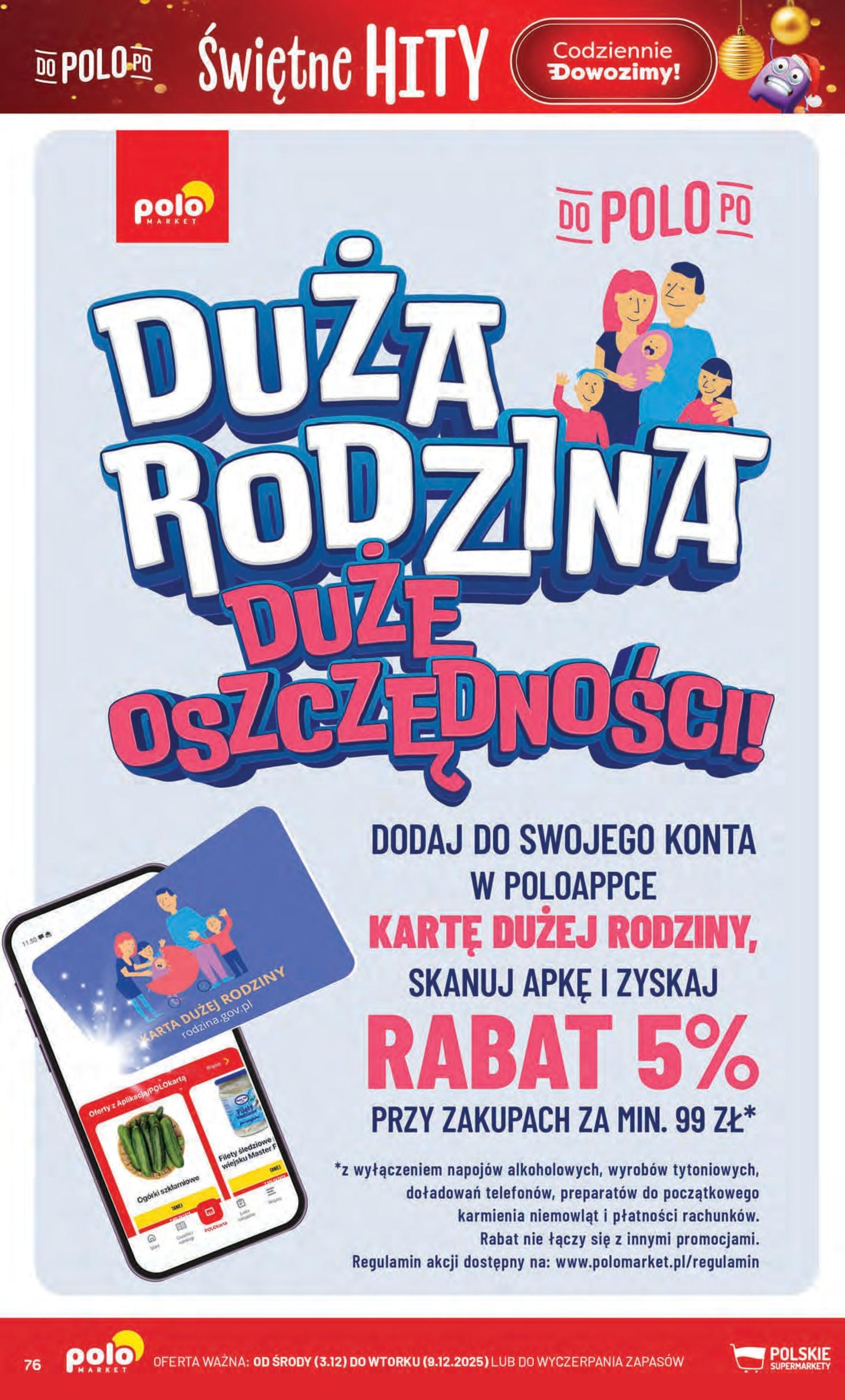 Gazetka promocyjna POLOmarket str. 76