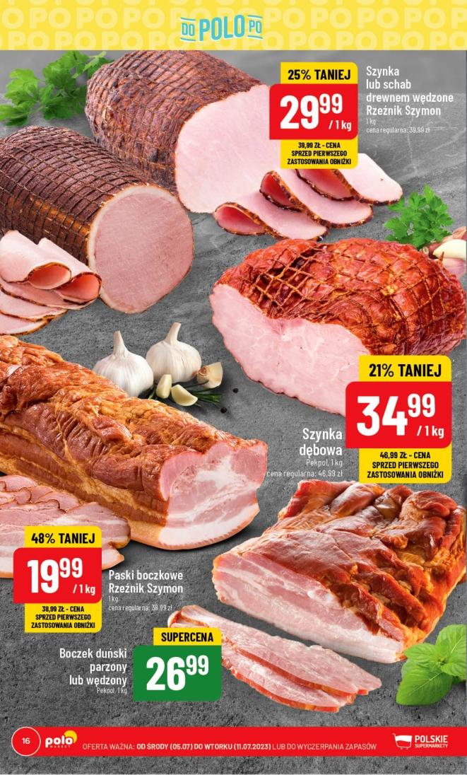Gazetka promocyjna POLOmarket str. 16