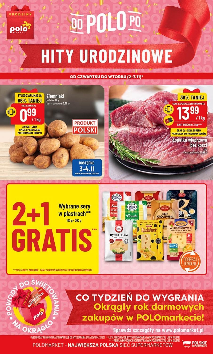Gazetka promocyjna POLOmarket str. 1