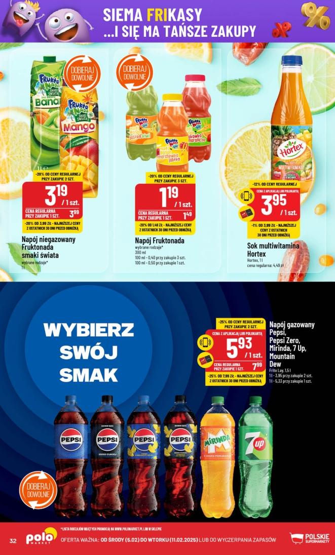 Gazetka promocyjna POLOmarket str. 32