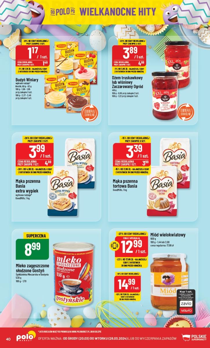 Gazetka promocyjna POLOmarket str. 40