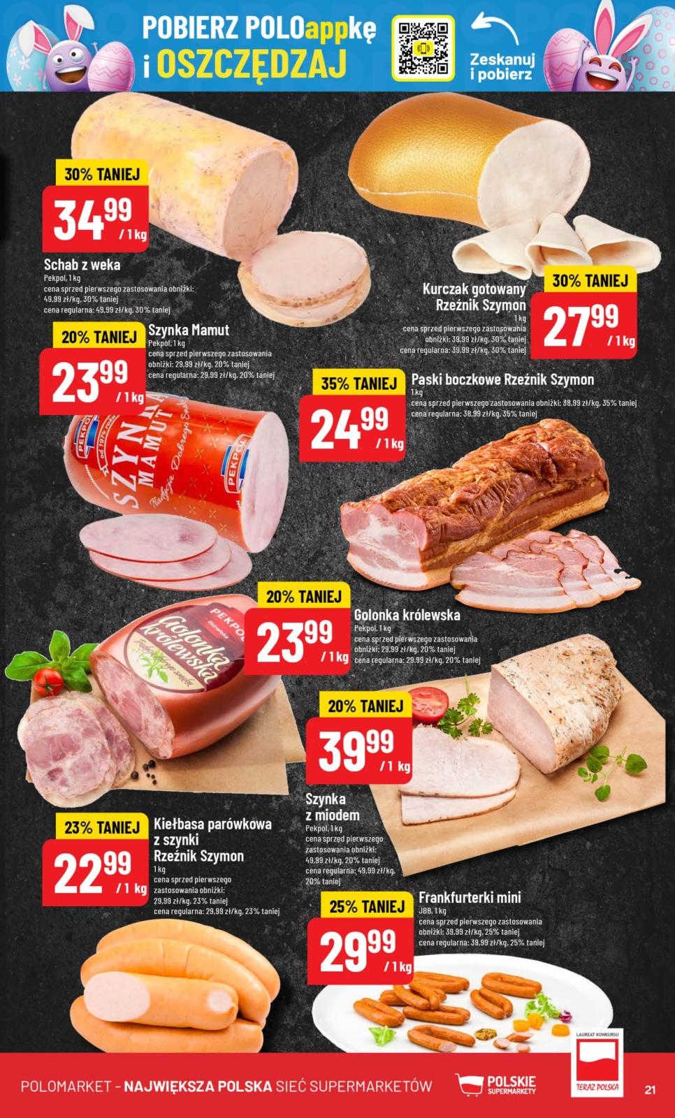 Gazetka promocyjna POLOmarket str. 21