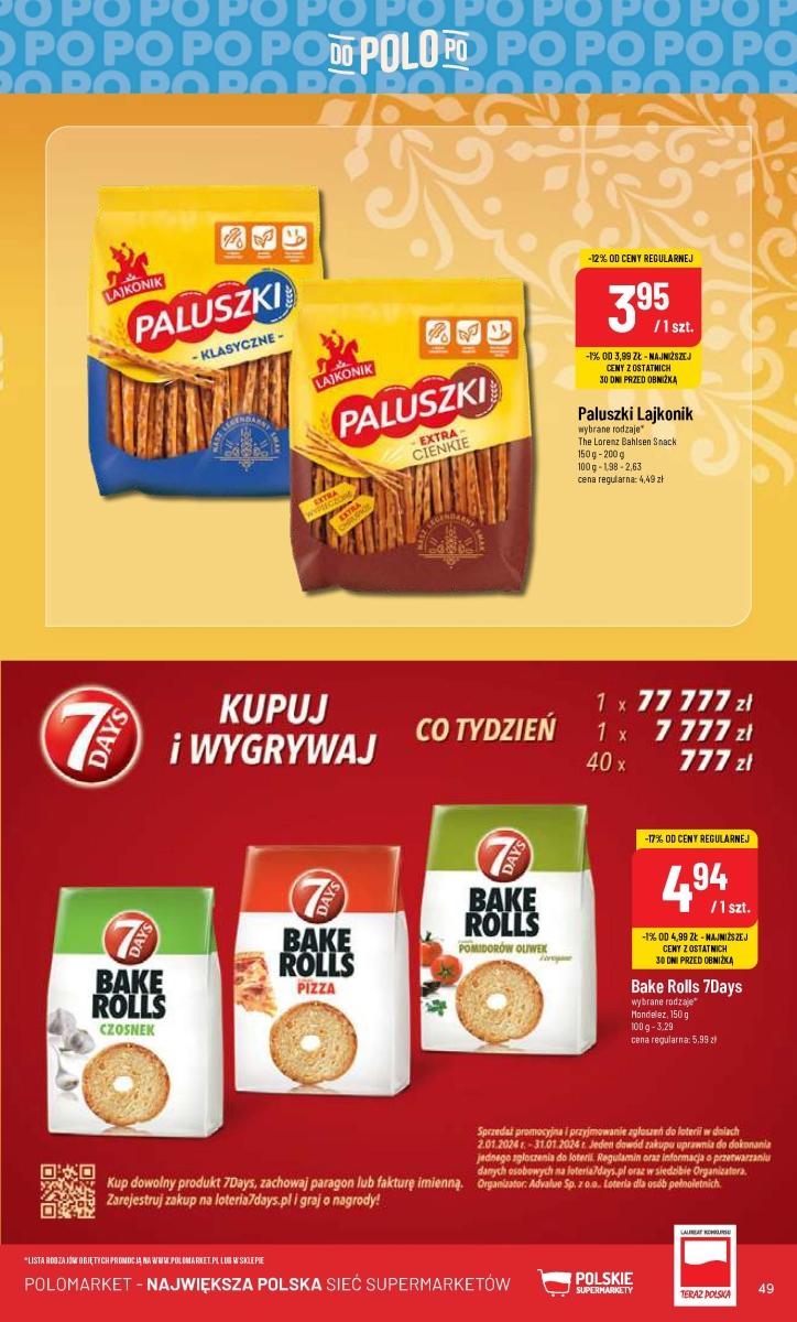 Gazetka promocyjna POLOmarket str. 49