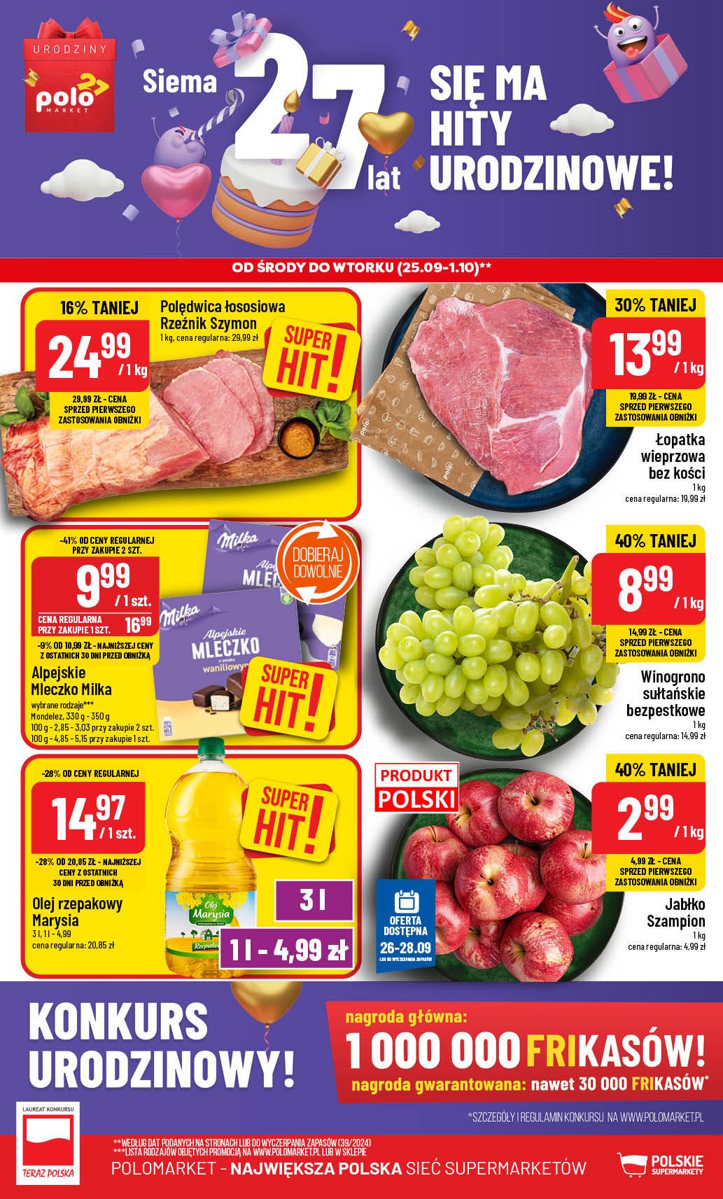 Gazetka promocyjna POLOmarket str. 1