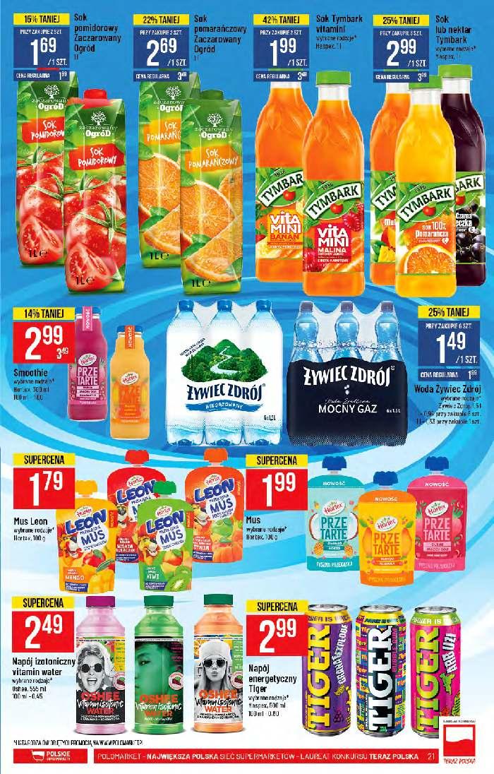 Gazetka promocyjna POLOmarket str. 21