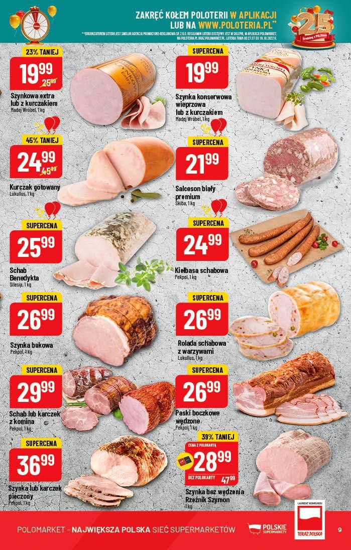 Gazetka promocyjna POLOmarket str. 9
