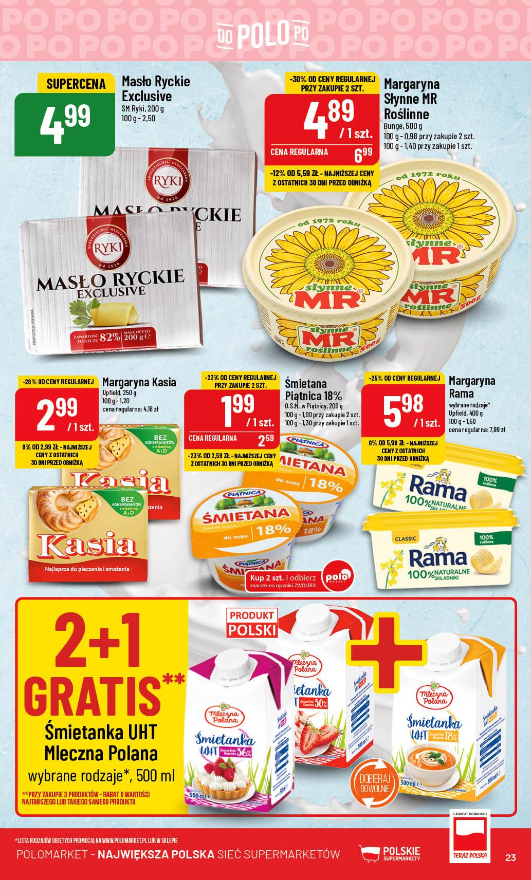 Gazetka promocyjna POLOmarket str. 23