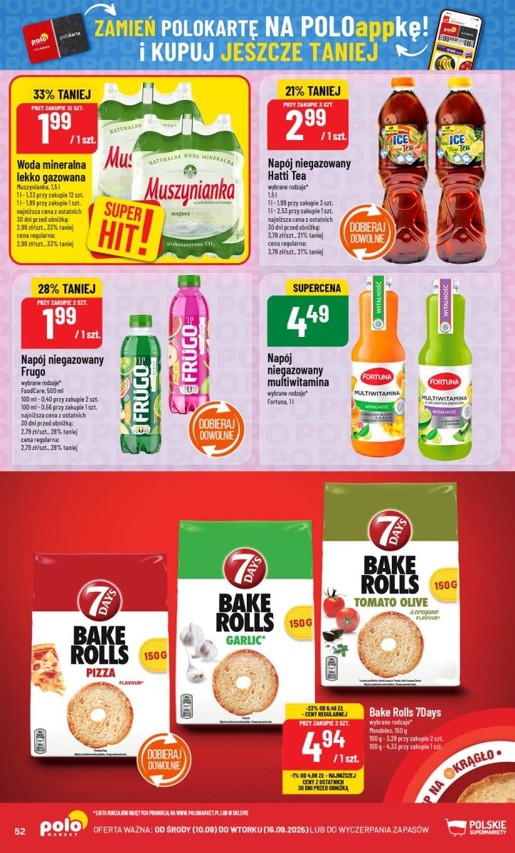 Gazetka promocyjna POLOmarket str. 52
