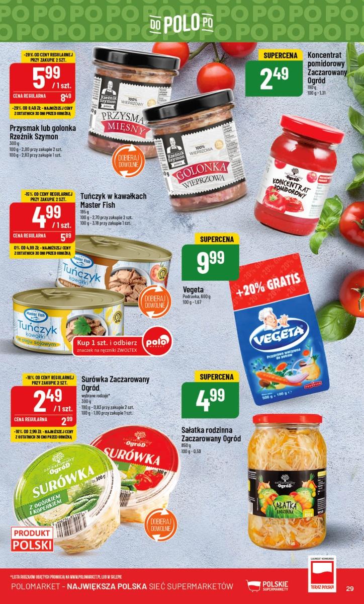Gazetka promocyjna POLOmarket str. 29