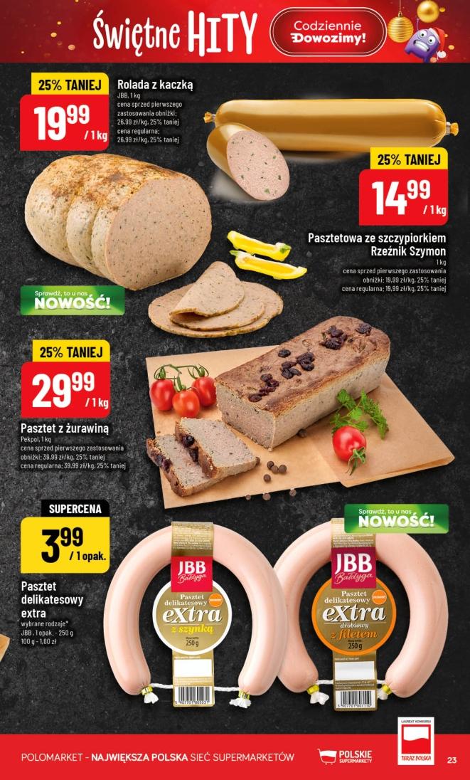 Gazetka promocyjna POLOmarket str. 23