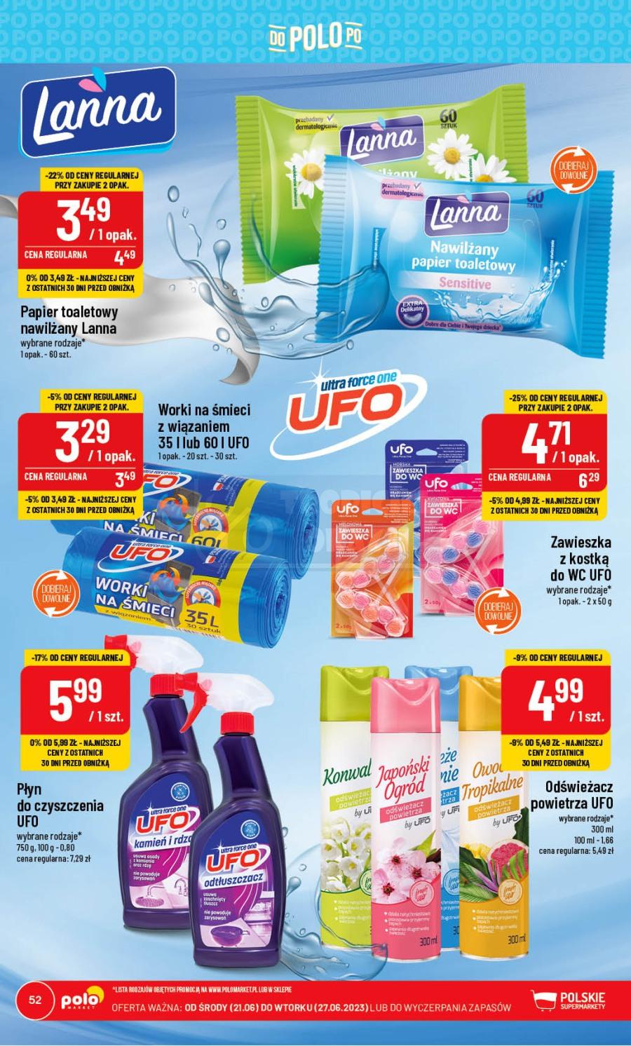Gazetka promocyjna POLOmarket str. 52