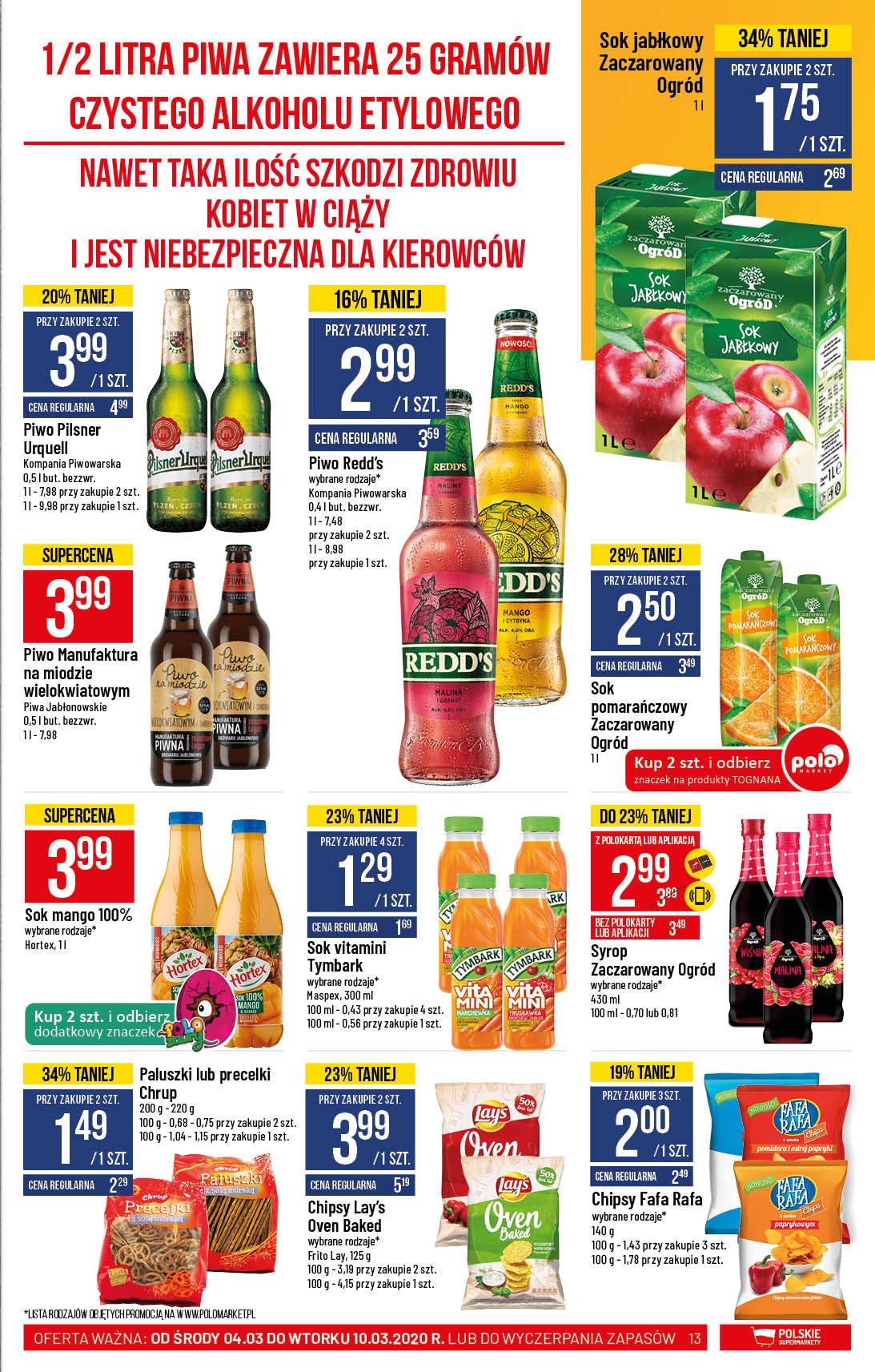 Gazetka promocyjna POLOmarket str. 13