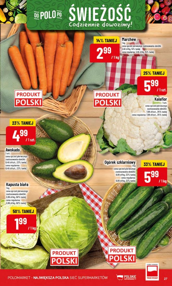 Gazetka promocyjna POLOmarket str. 27