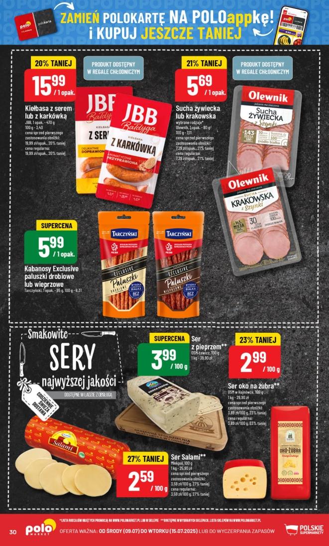 Gazetka promocyjna POLOmarket str. 30