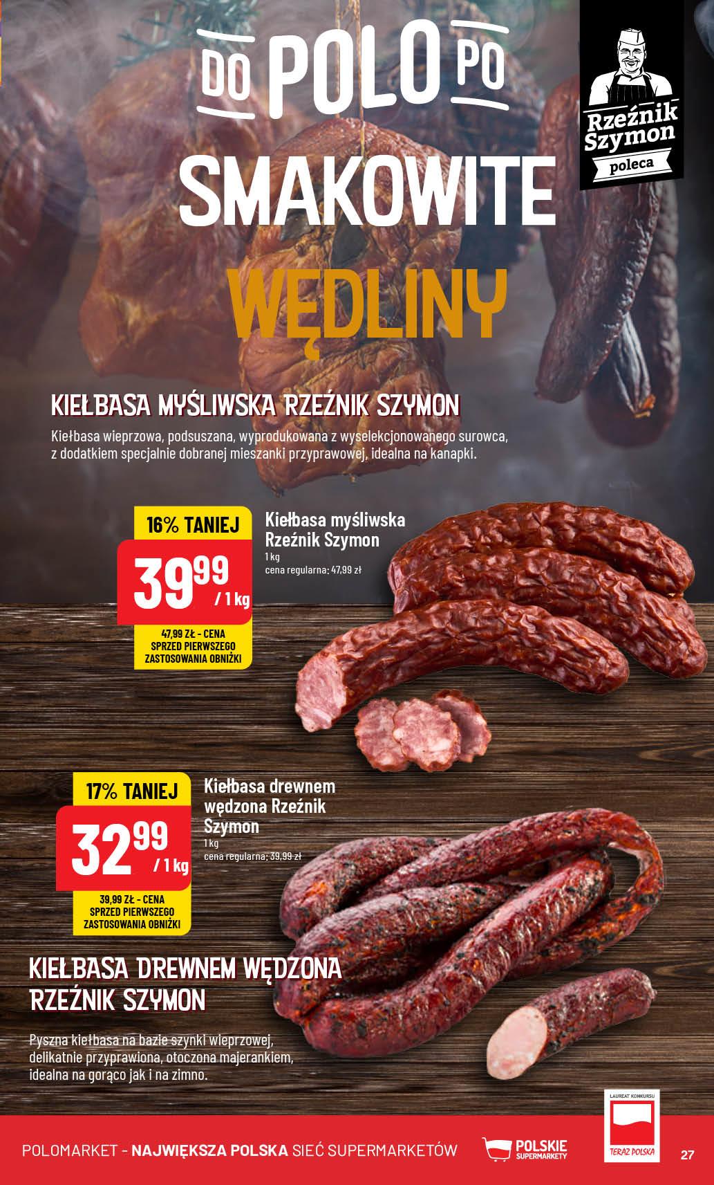 Gazetka promocyjna POLOmarket str. 27