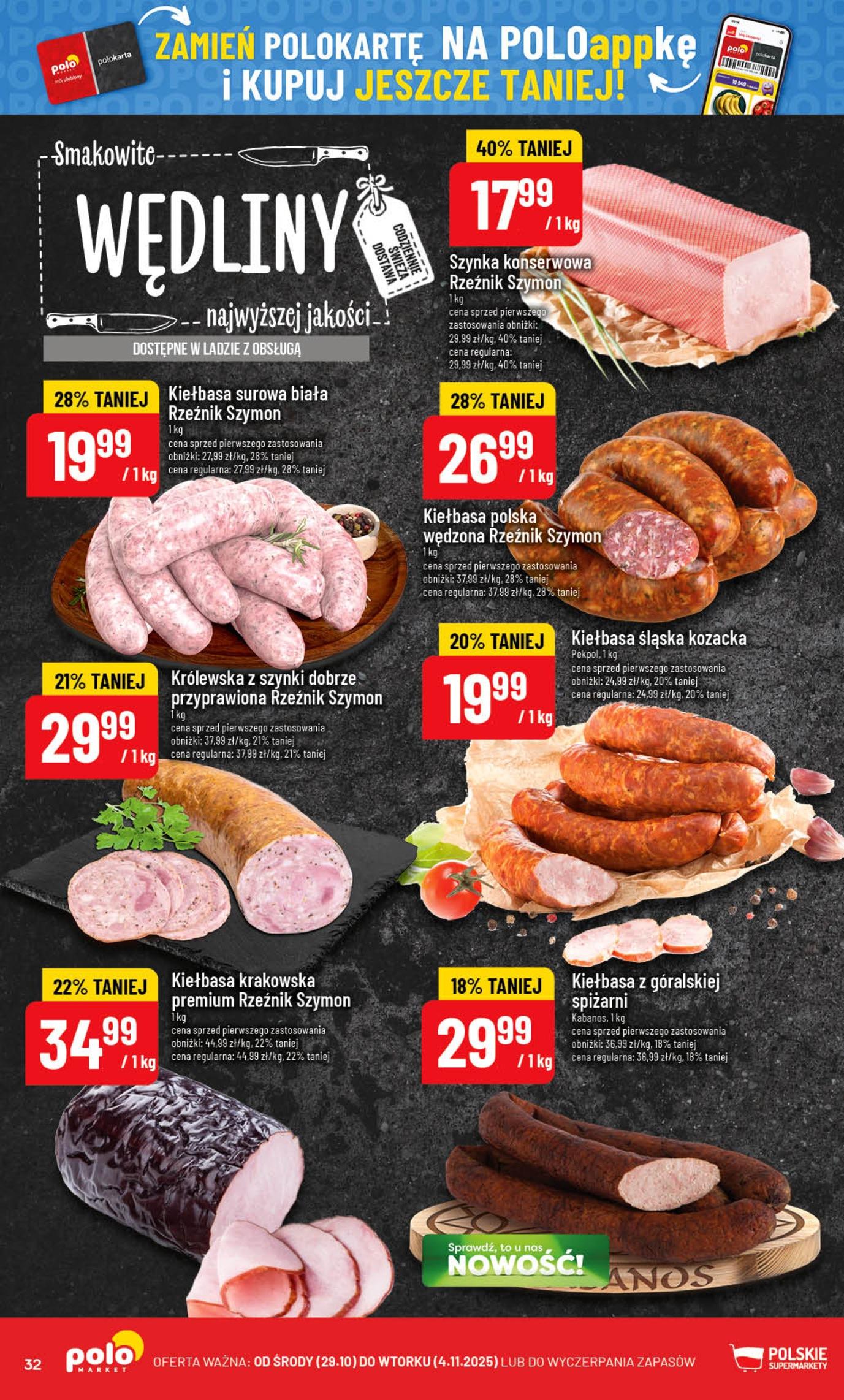Gazetka promocyjna POLOmarket str. 32
