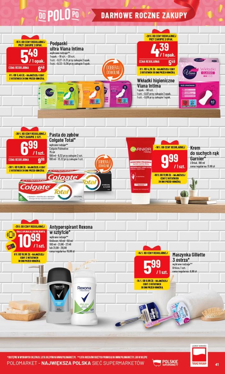 Gazetka promocyjna POLOmarket str. 41