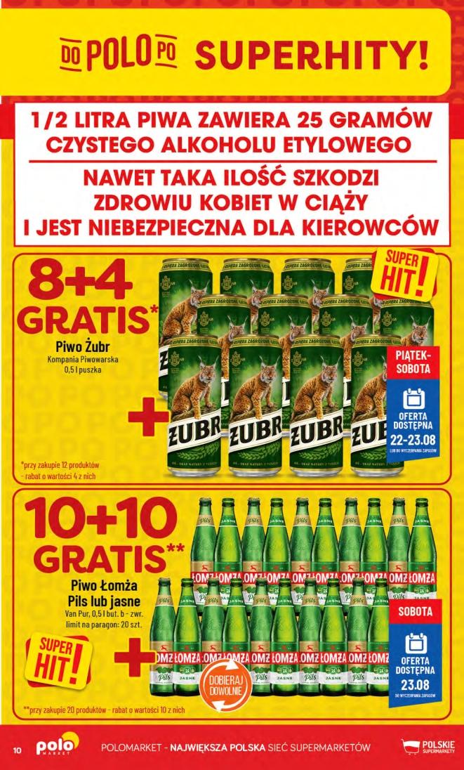 Gazetka promocyjna POLOmarket str. 10