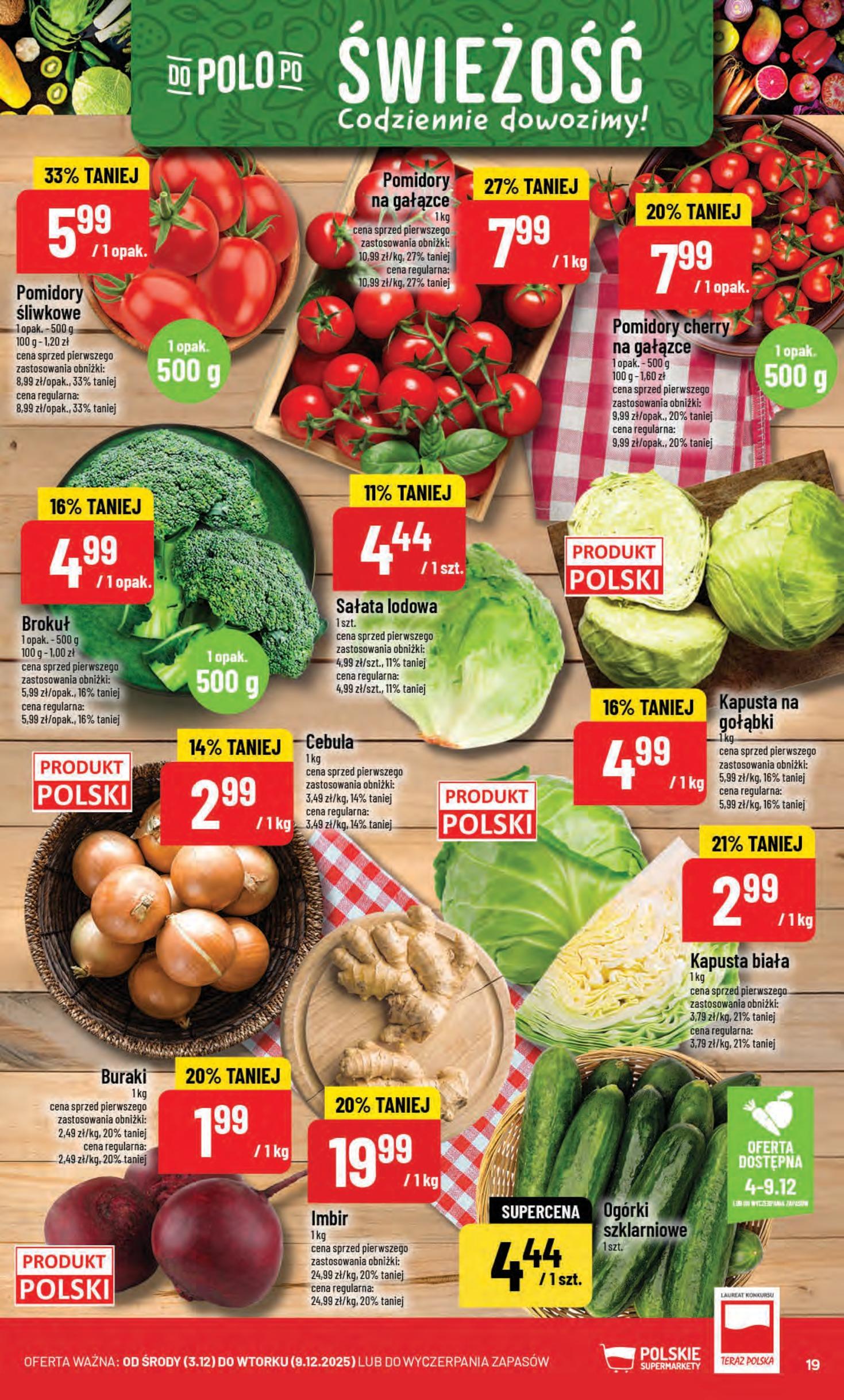 Gazetka promocyjna POLOmarket str. 19