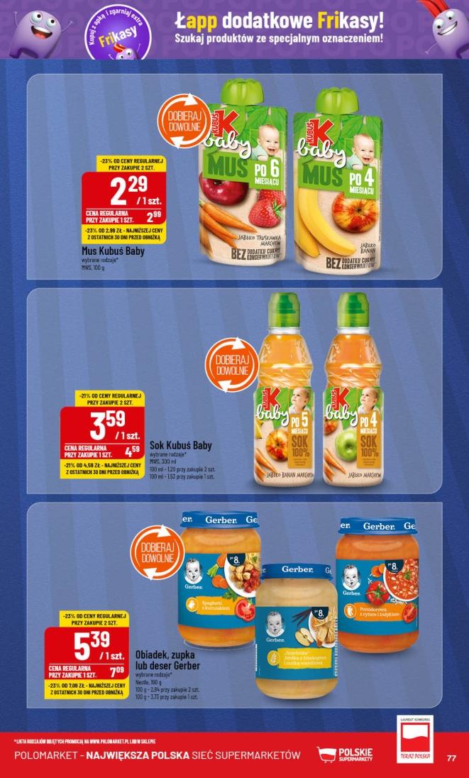 Gazetka promocyjna POLOmarket str. 77