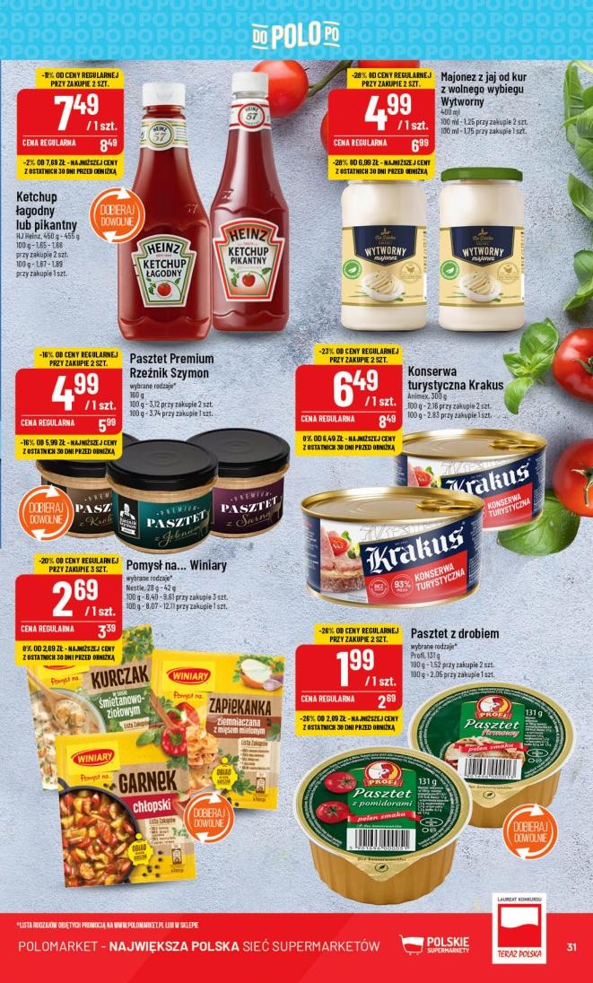 Gazetka promocyjna POLOmarket str. 31