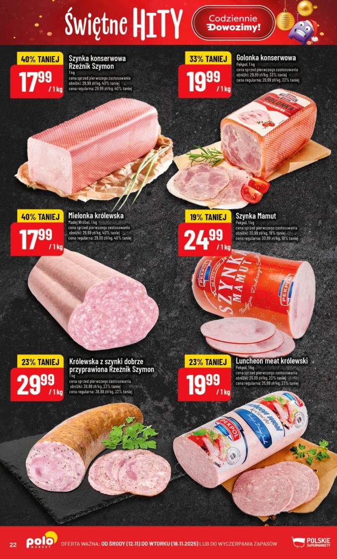 Gazetka promocyjna POLOmarket str. 22