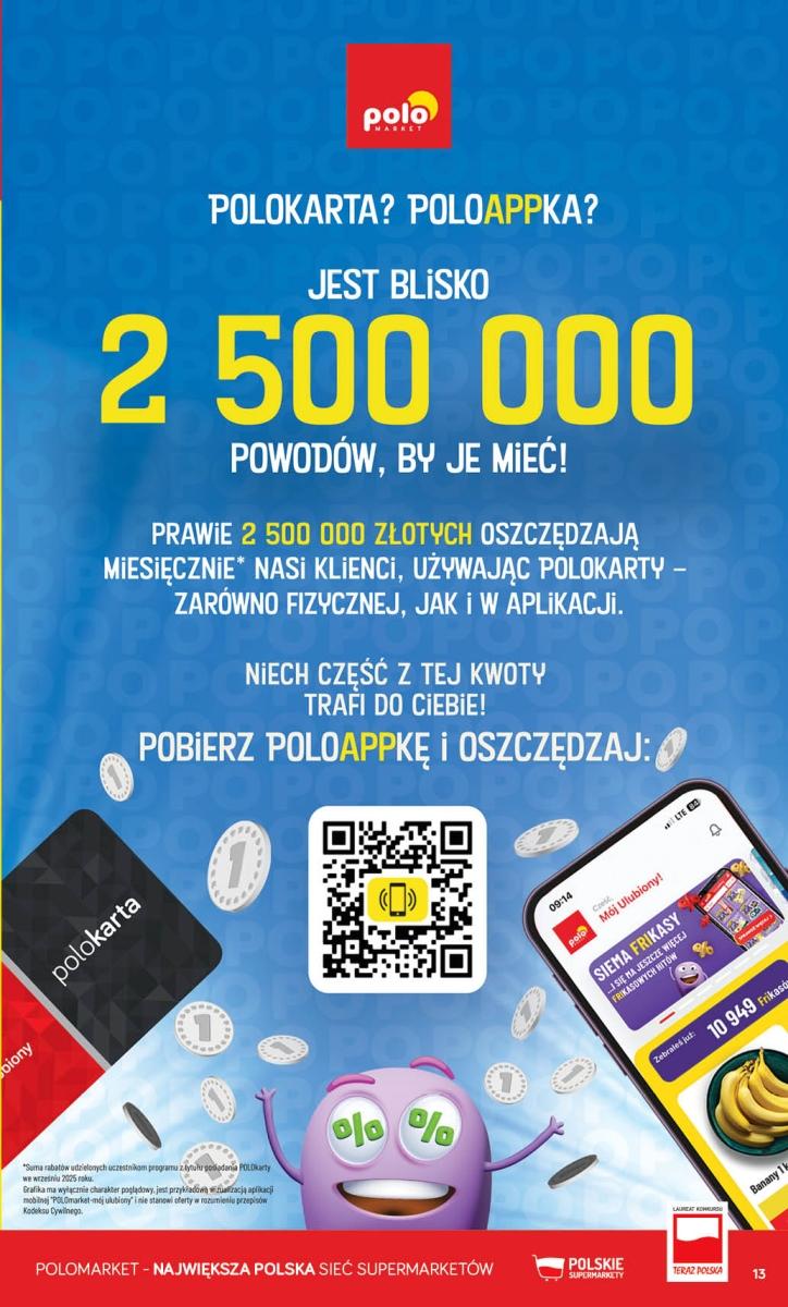 Gazetka promocyjna POLOmarket str. 13