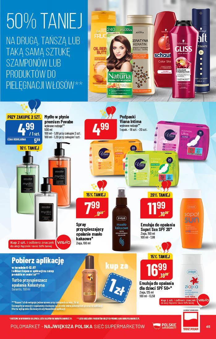 Gazetka promocyjna POLOmarket str. 45