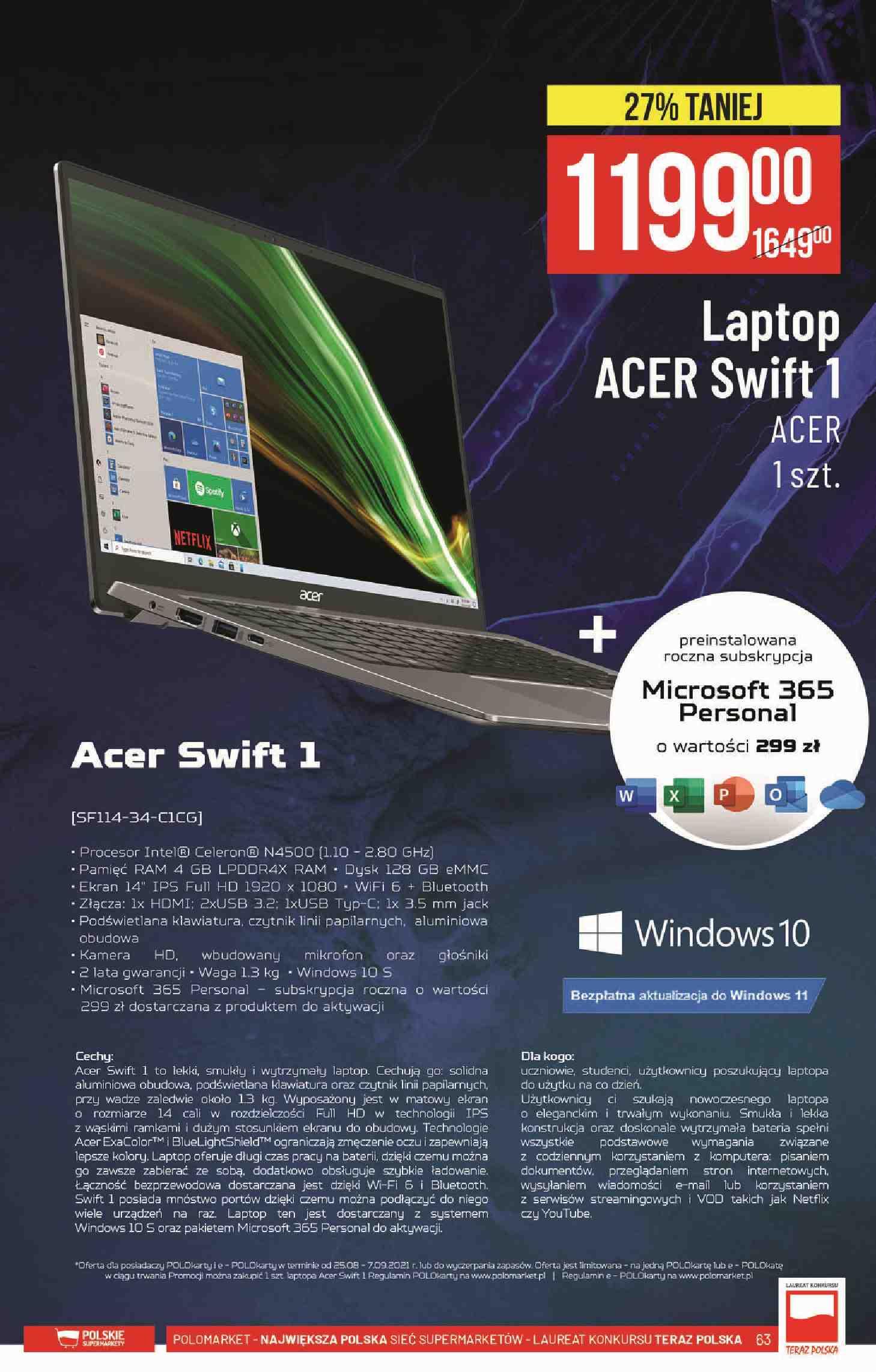 Gazetka promocyjna POLOmarket str. 63