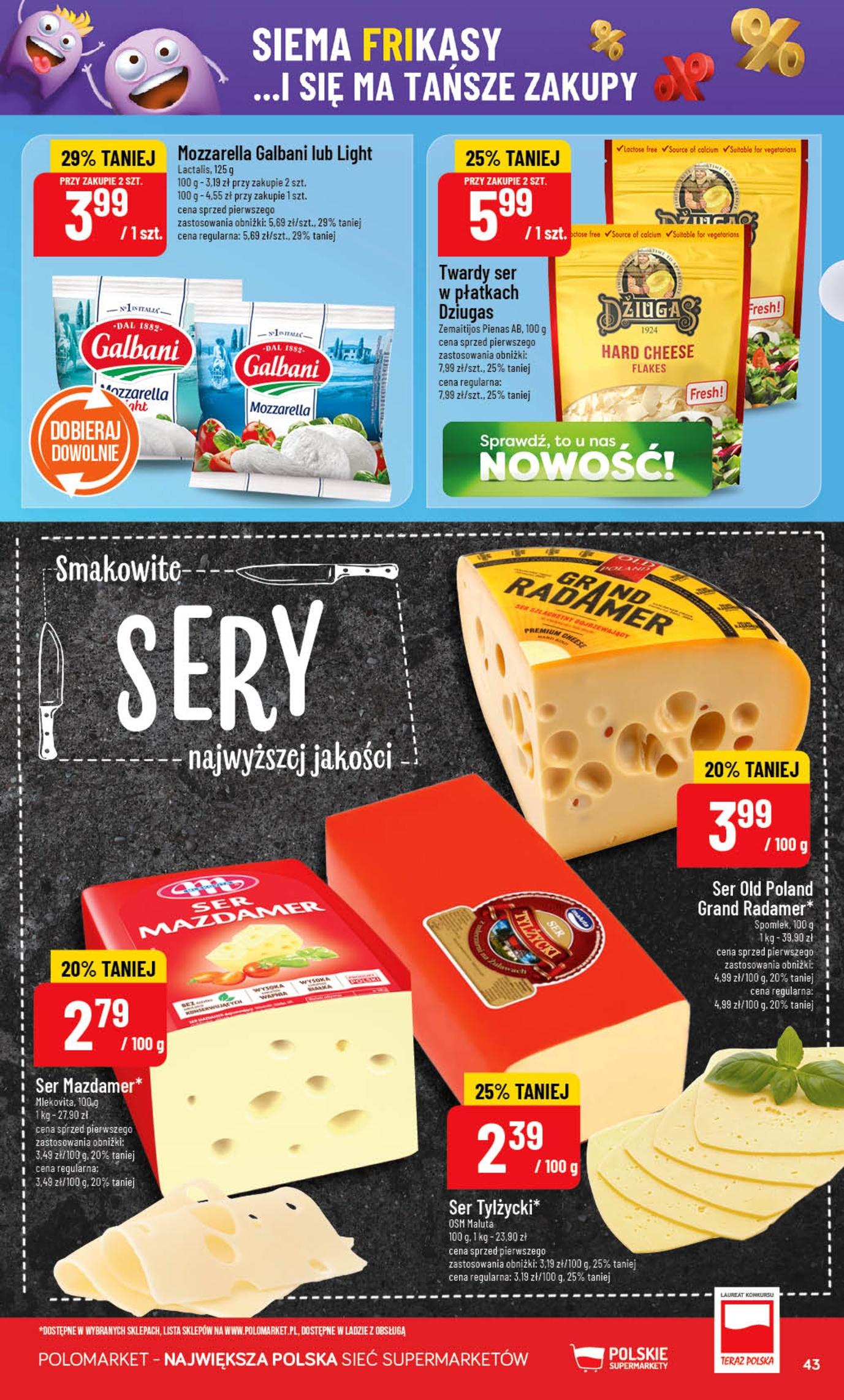 Gazetka promocyjna POLOmarket str. 43