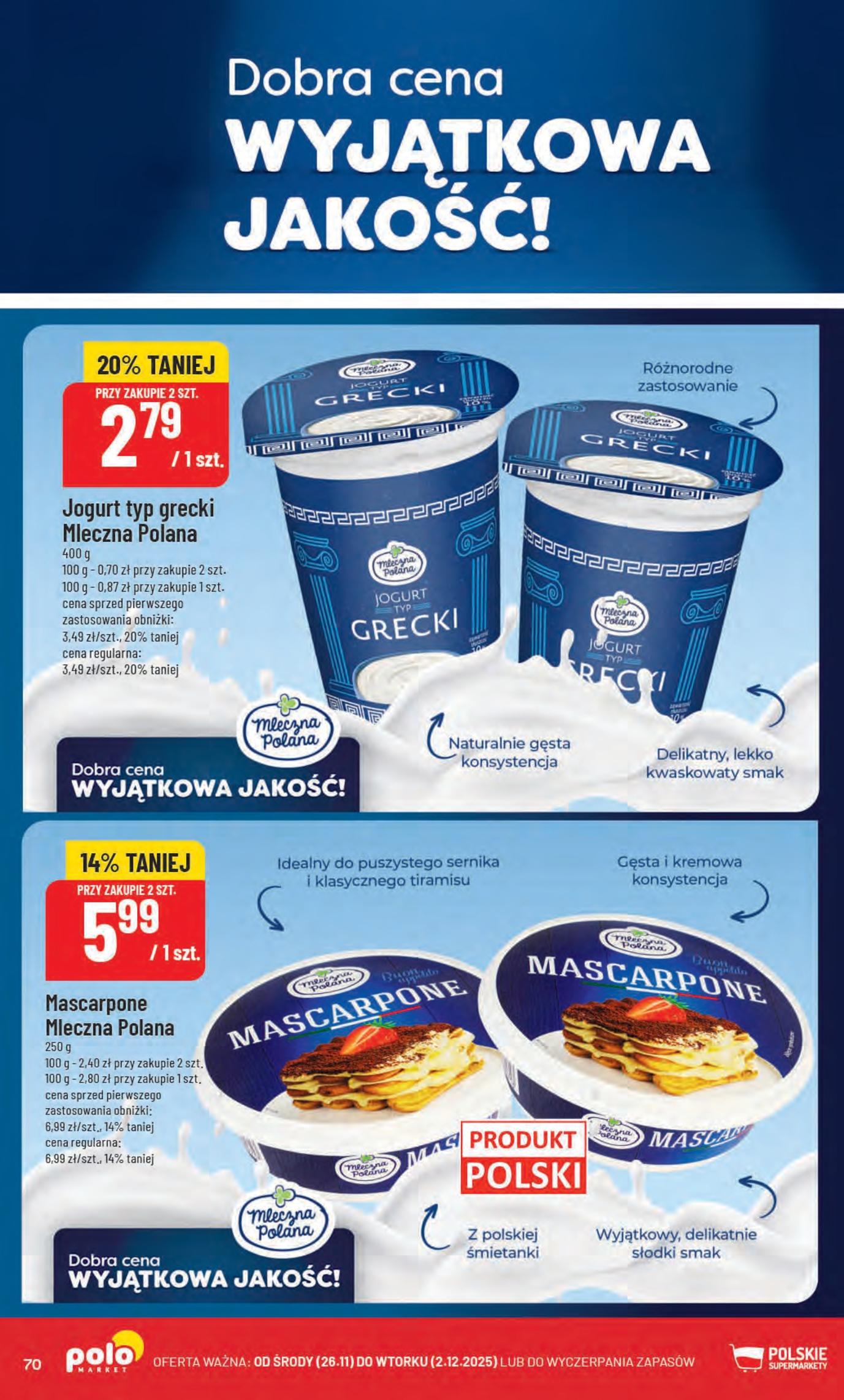 Gazetka promocyjna POLOmarket str. 70