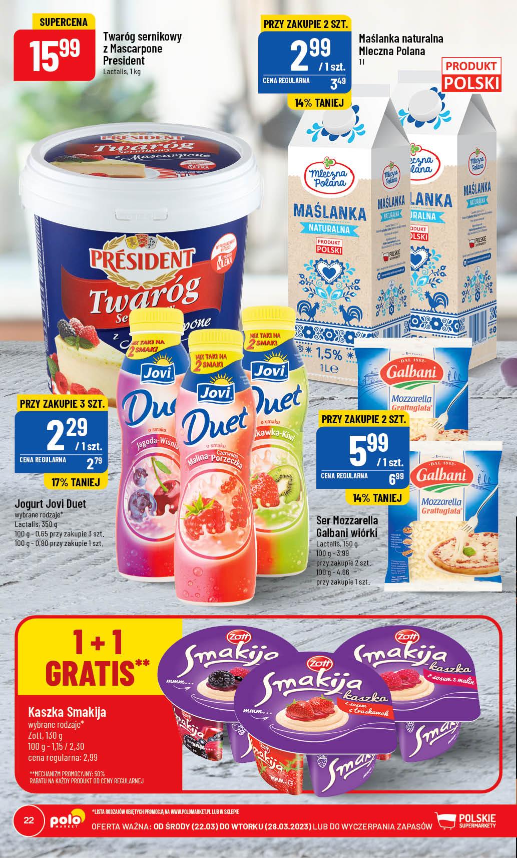 Gazetka promocyjna POLOmarket str. 22