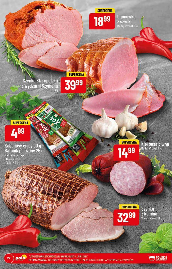 Gazetka promocyjna POLOmarket str. 22
