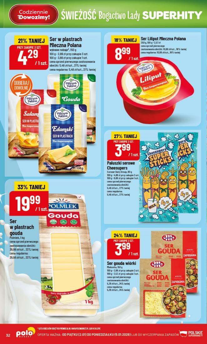Gazetka promocyjna POLOmarket str. 32