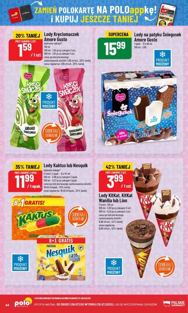 Gazetka promocyjna POLOmarket str. 44