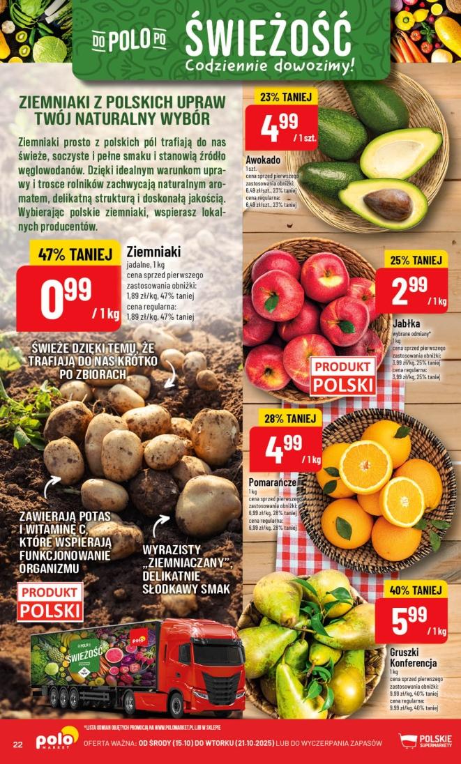Gazetka promocyjna POLOmarket str. 22