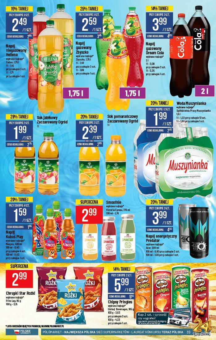 Gazetka promocyjna POLOmarket str. 39