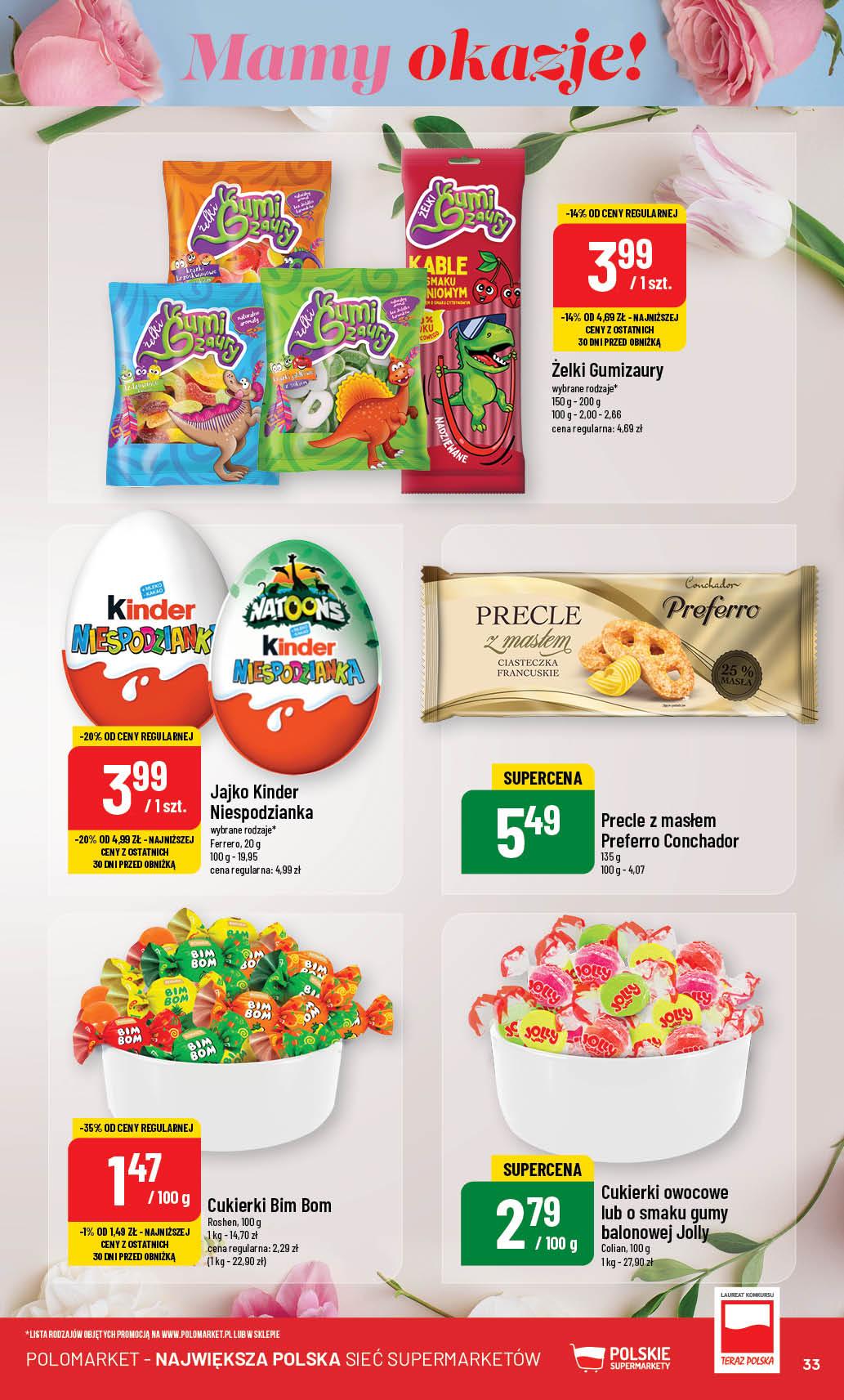 Gazetka promocyjna POLOmarket str. 33