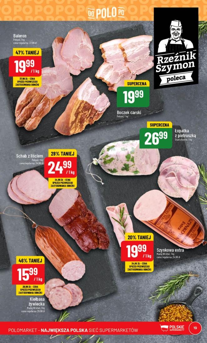 Gazetka promocyjna POLOmarket str. 19
