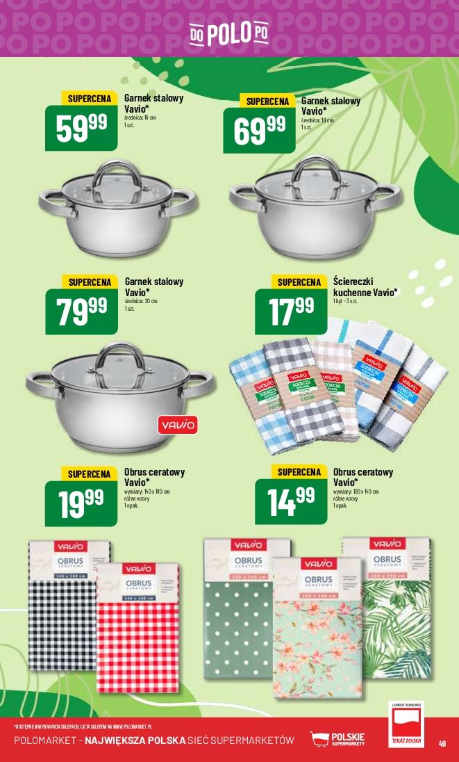 Gazetka promocyjna POLOmarket str. 49