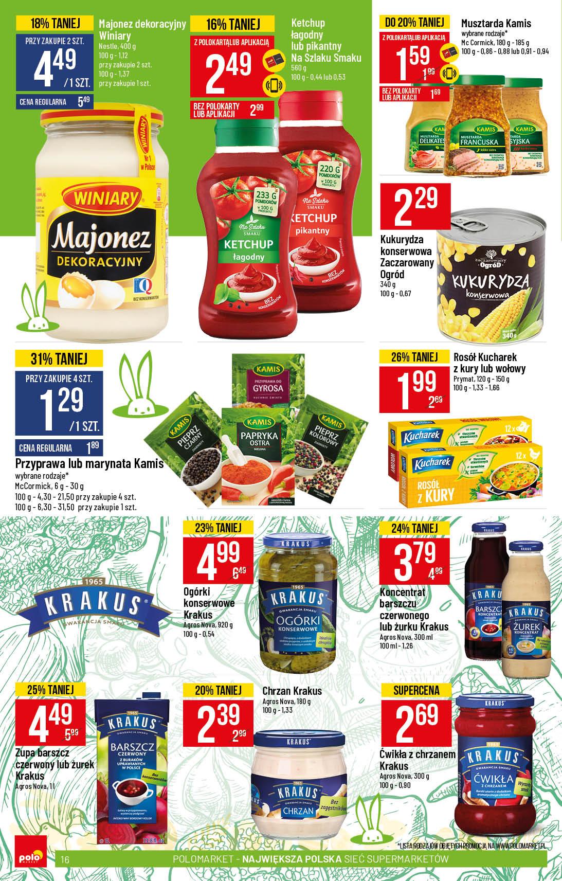Gazetka promocyjna POLOmarket str. 16