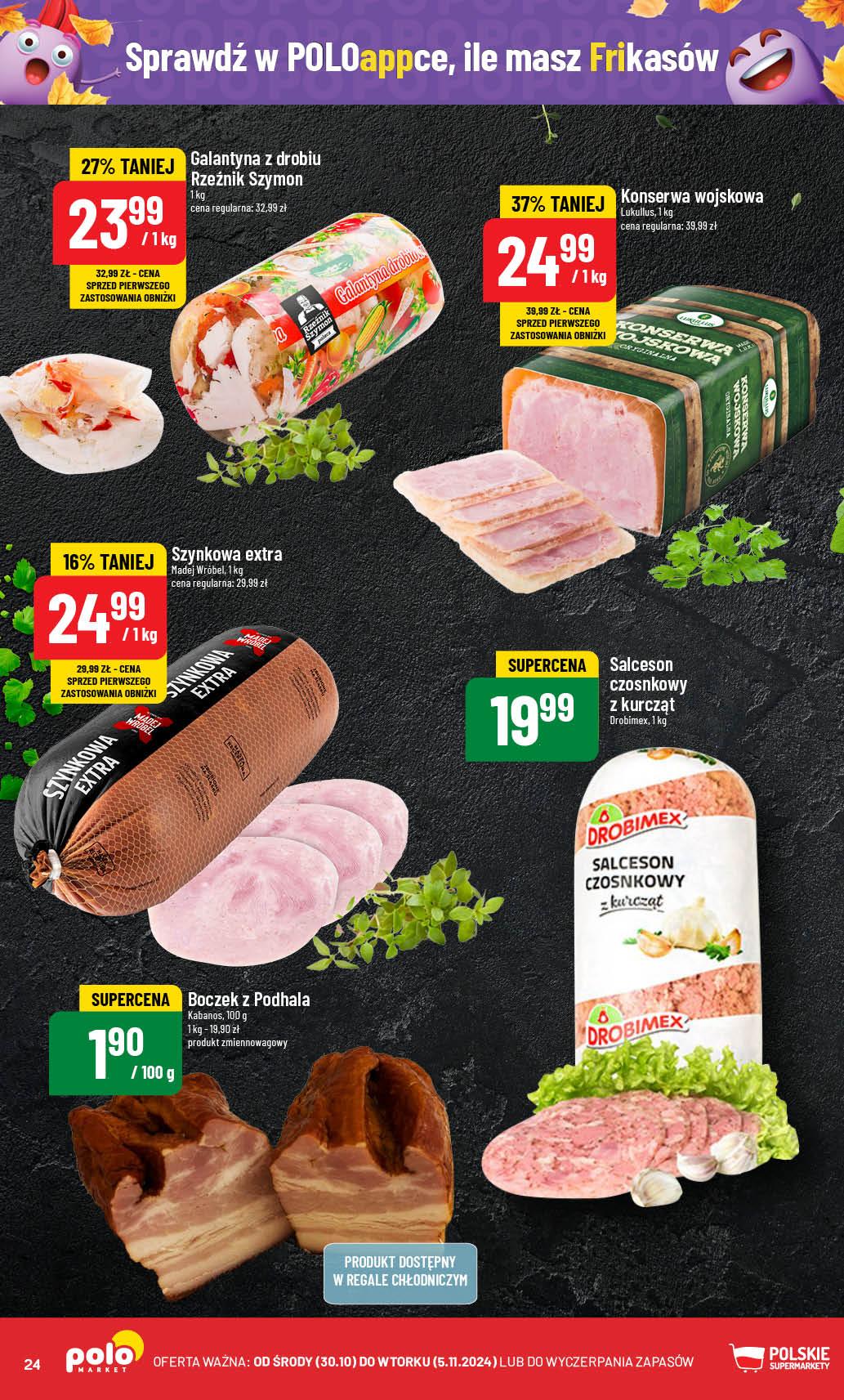 Gazetka promocyjna POLOmarket str. 24