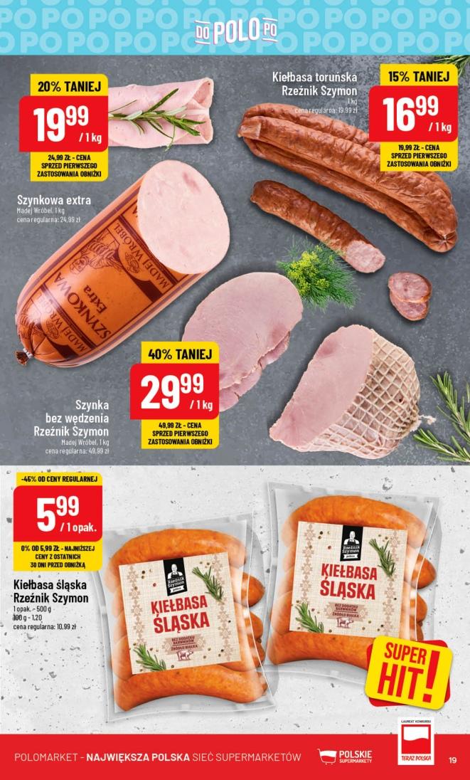 Gazetka promocyjna POLOmarket str. 19
