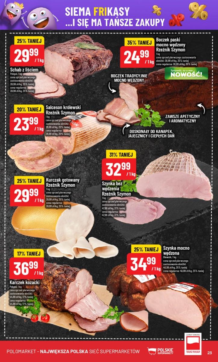Gazetka promocyjna POLOmarket str. 23