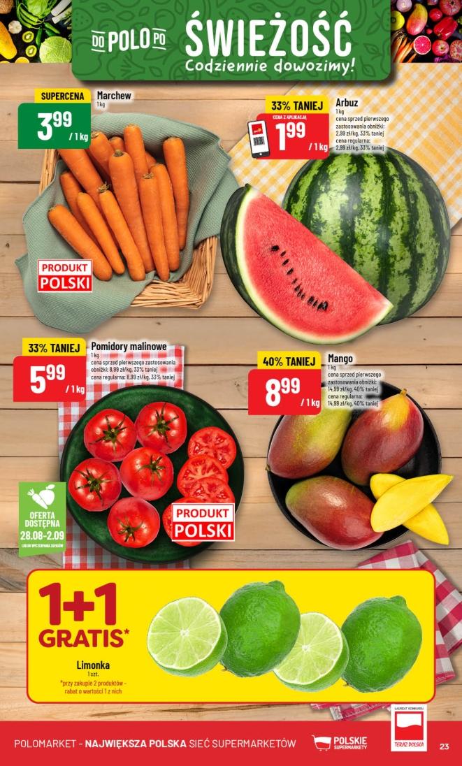 Gazetka promocyjna POLOmarket str. 23