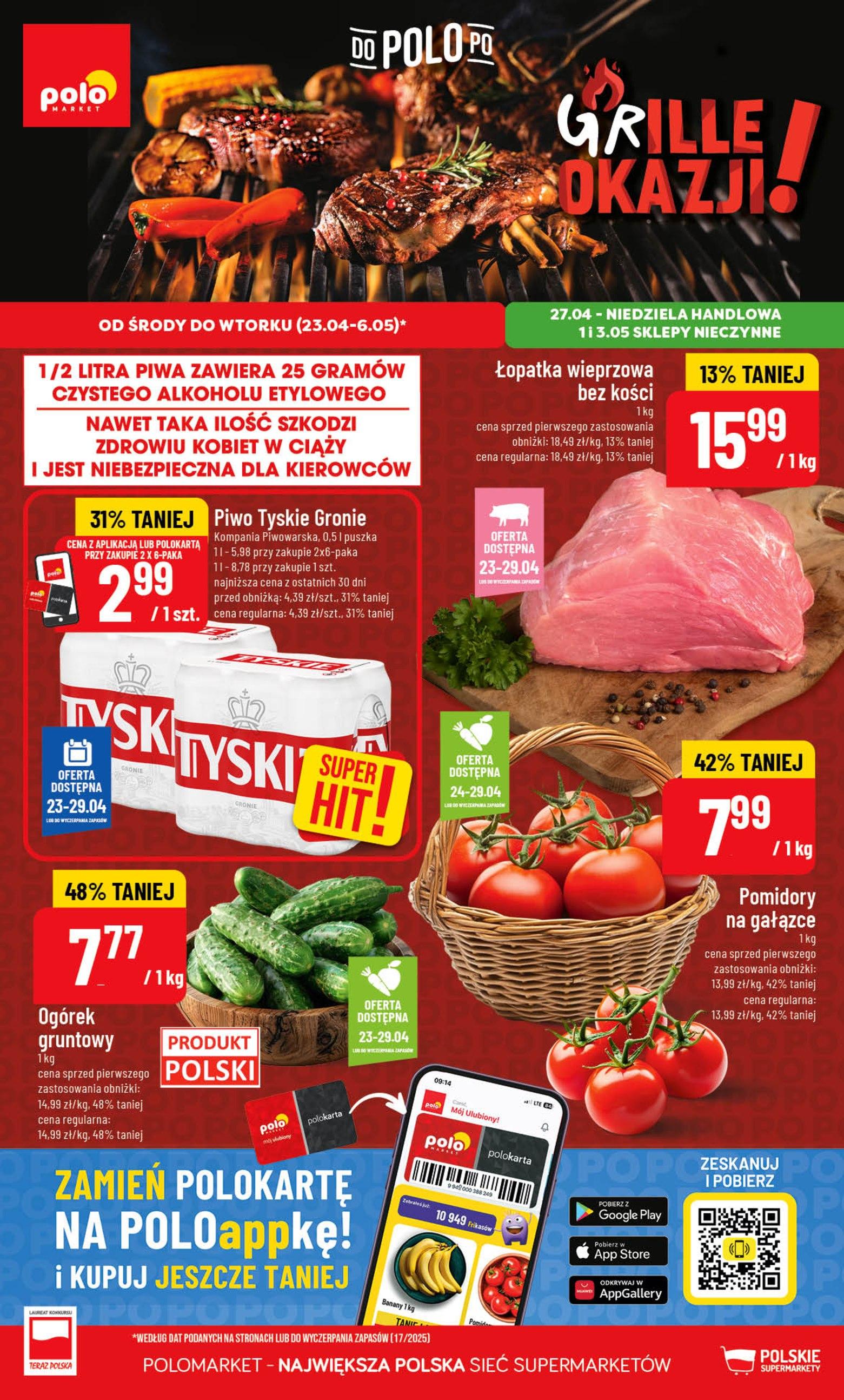 Gazetka promocyjna POLOmarket str. 1