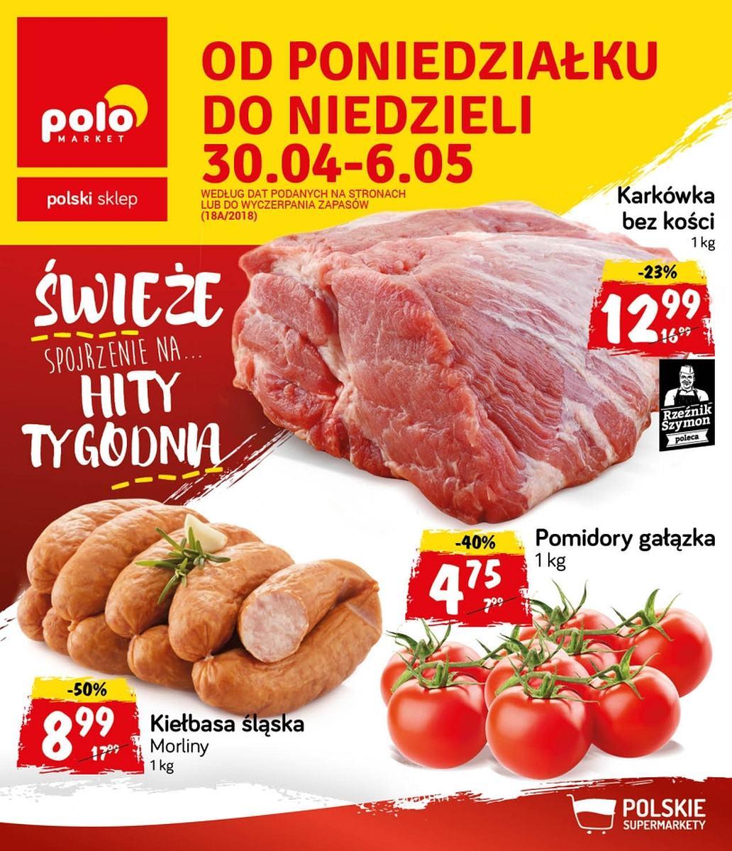 Gazetka promocyjna POLOmarket str. 1