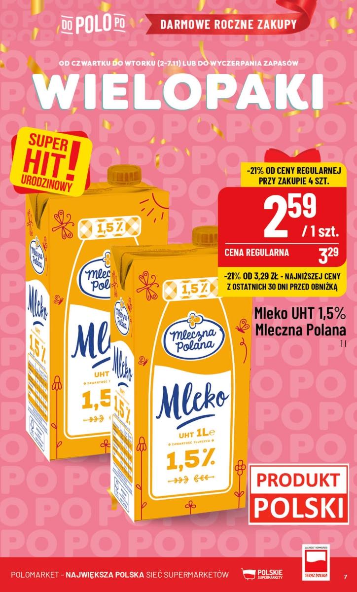 Gazetka promocyjna POLOmarket str. 7