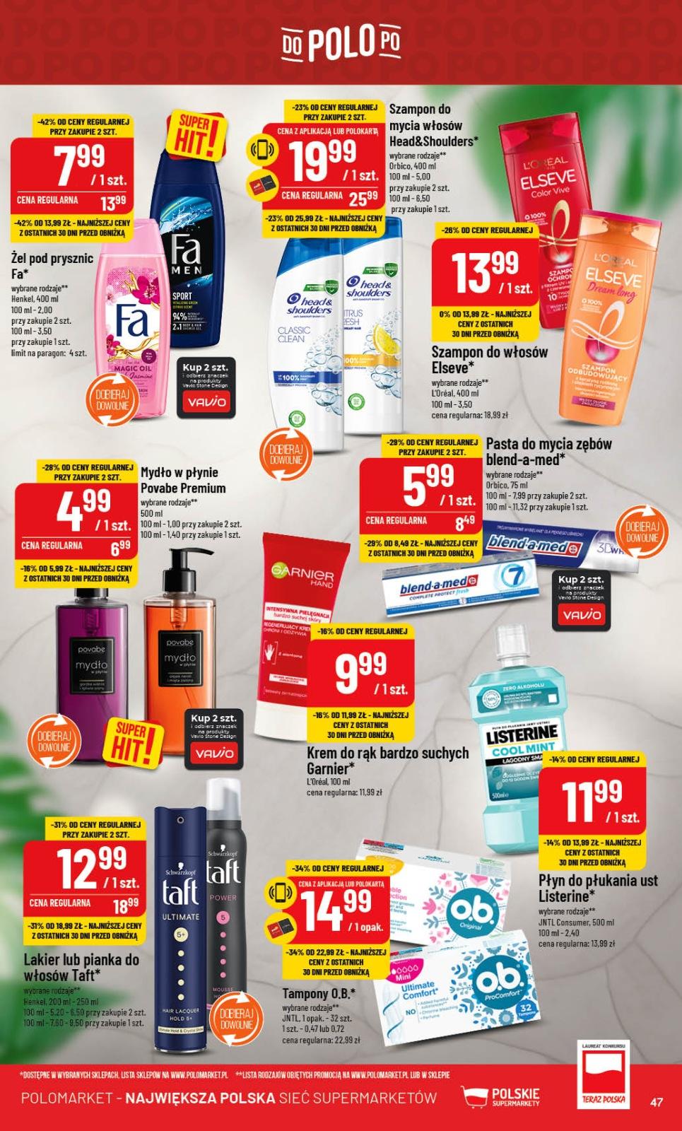 Gazetka promocyjna POLOmarket str. 47