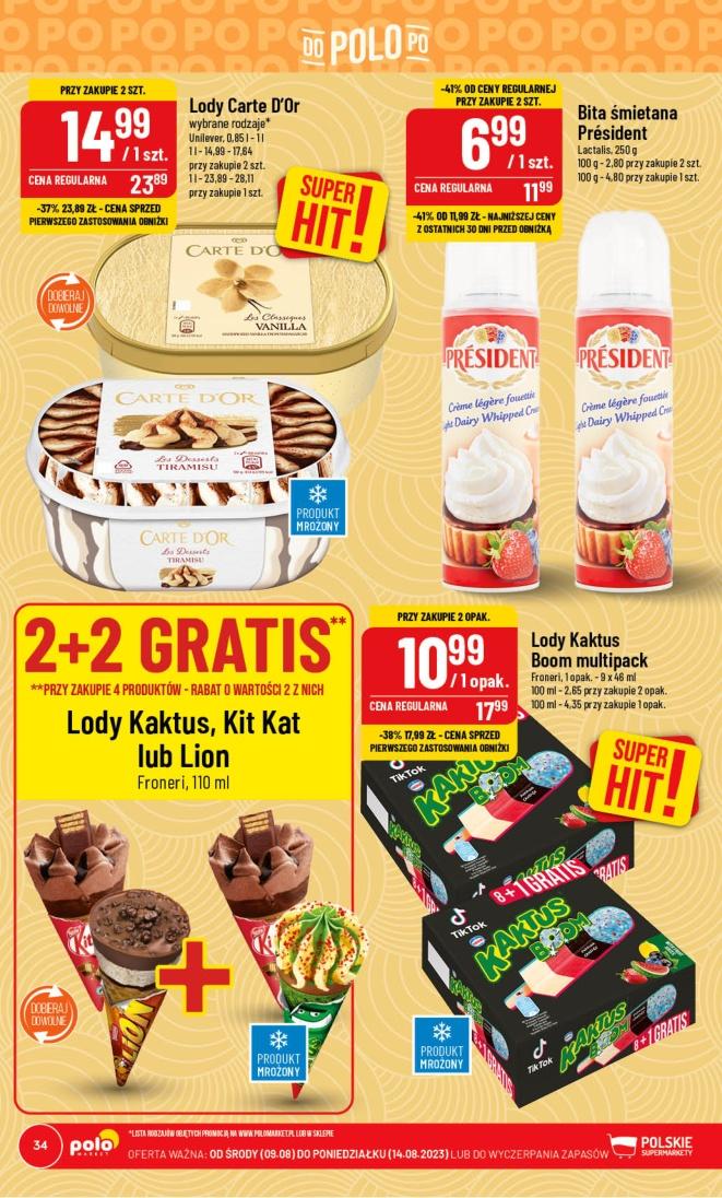 Gazetka promocyjna POLOmarket str. 34